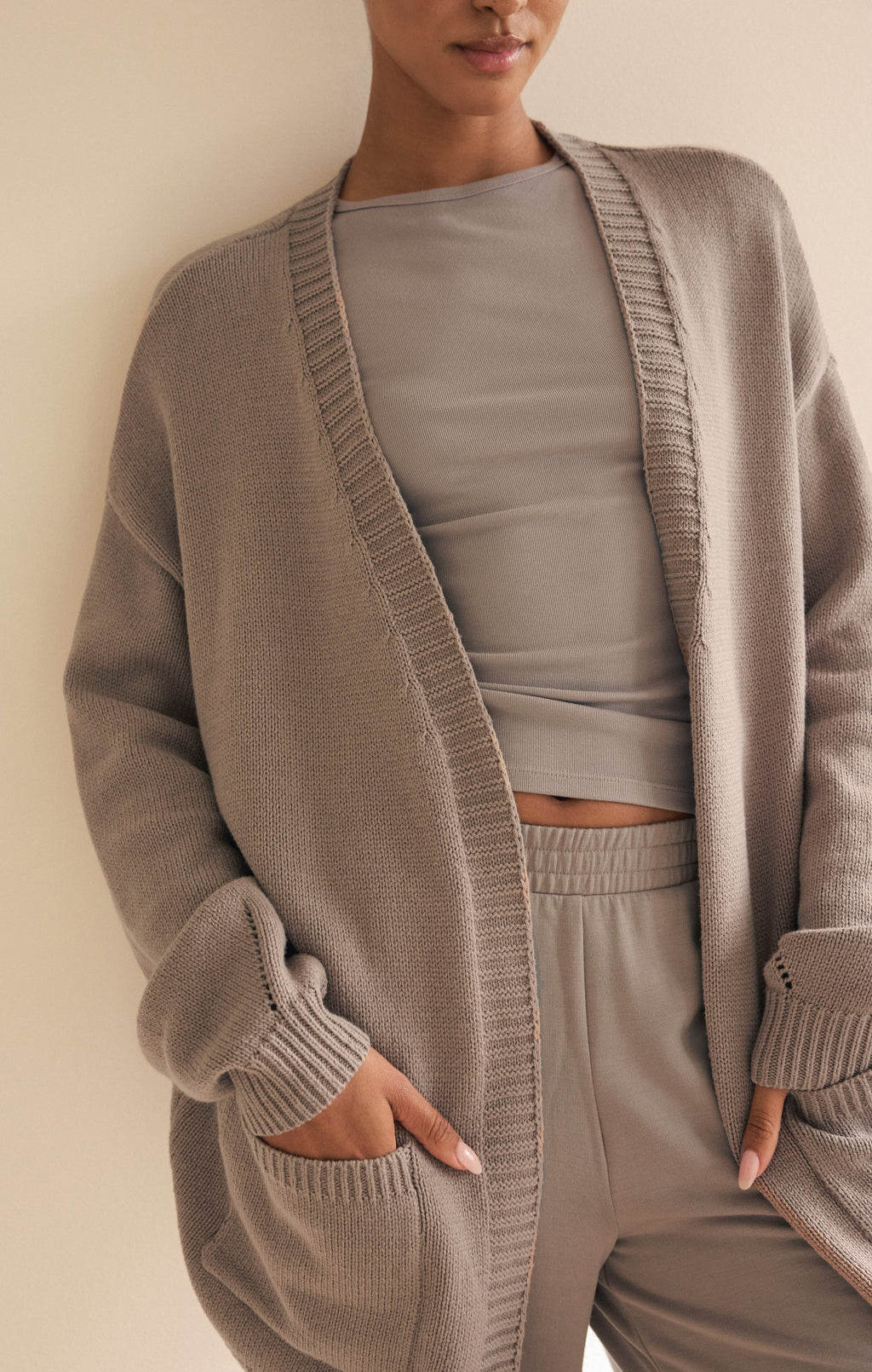Sanborn Open Cardigan
