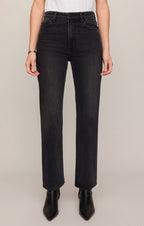 The Muse High-Rise Straight Denim