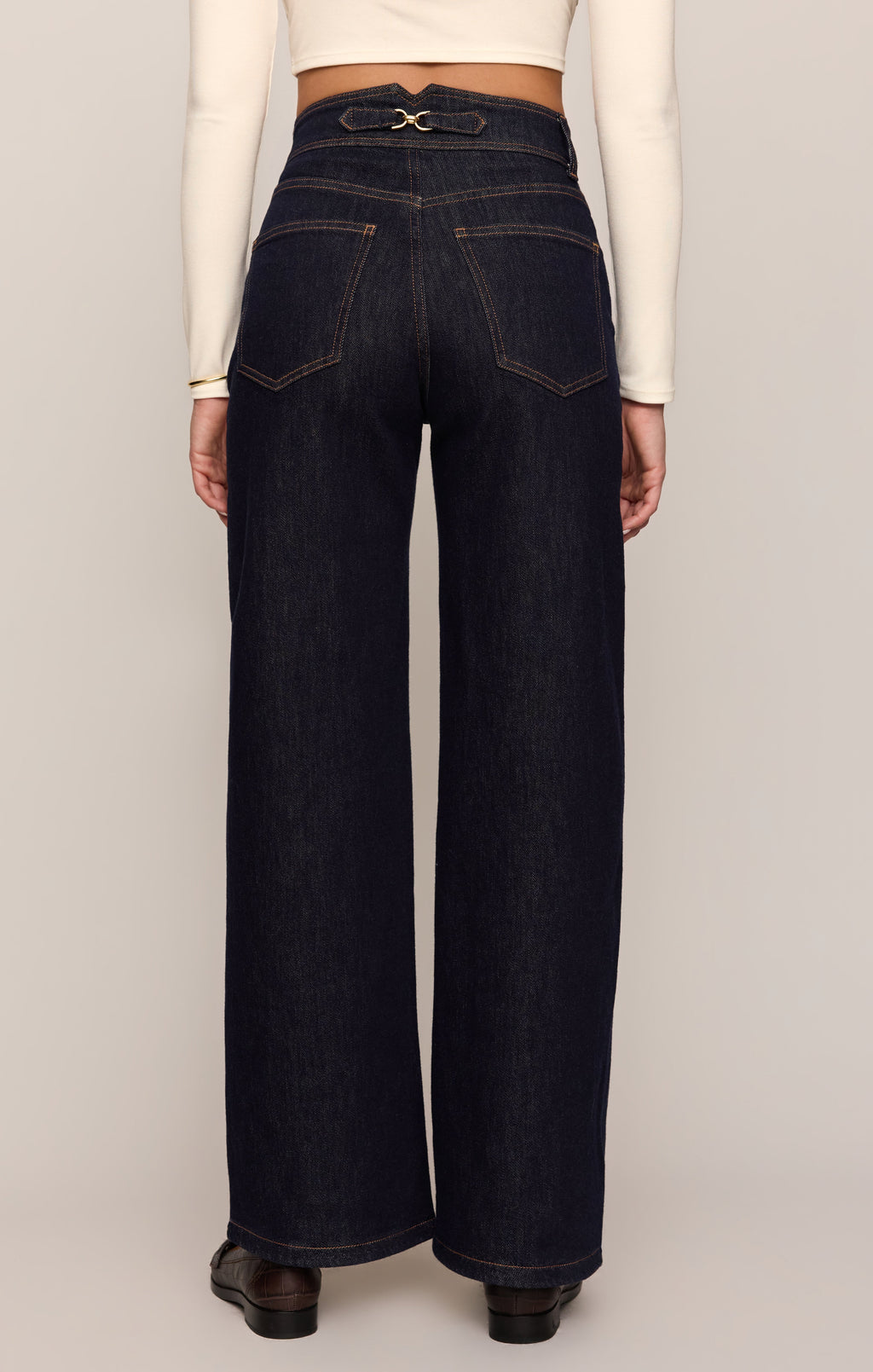 The Atelier High-Rise Trouser Denim