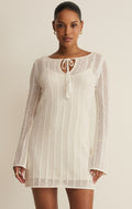 Falling Waters Crochet Dress