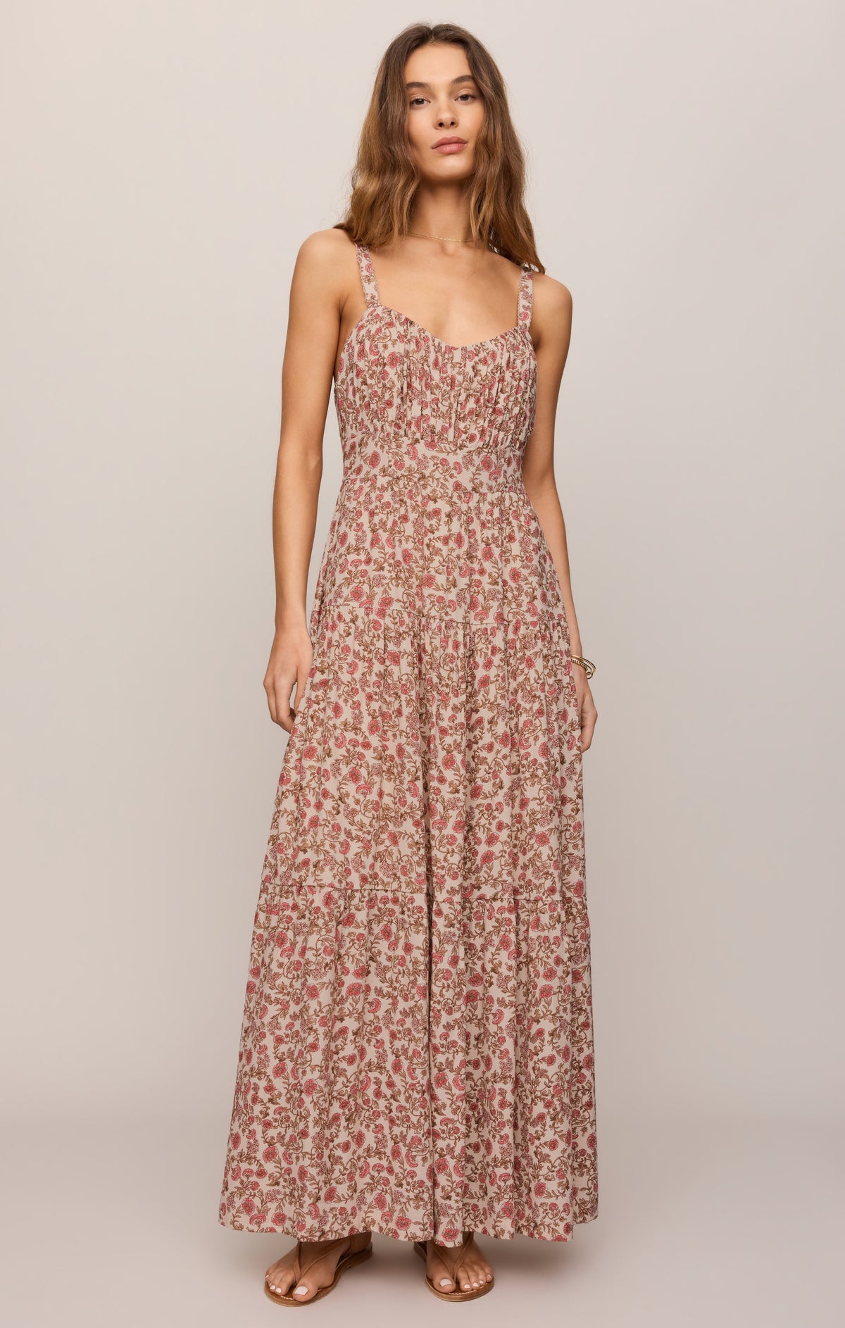 Mindy Floral Maxi Dress