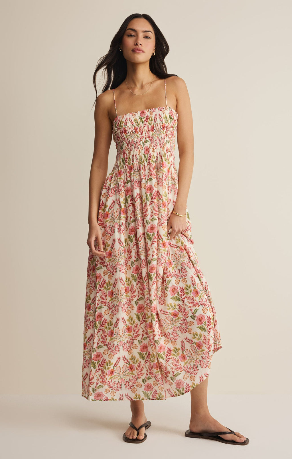 Cornelia Ami Floral Maxi Dress
