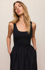 Johanna Sleeveless Midi Dress