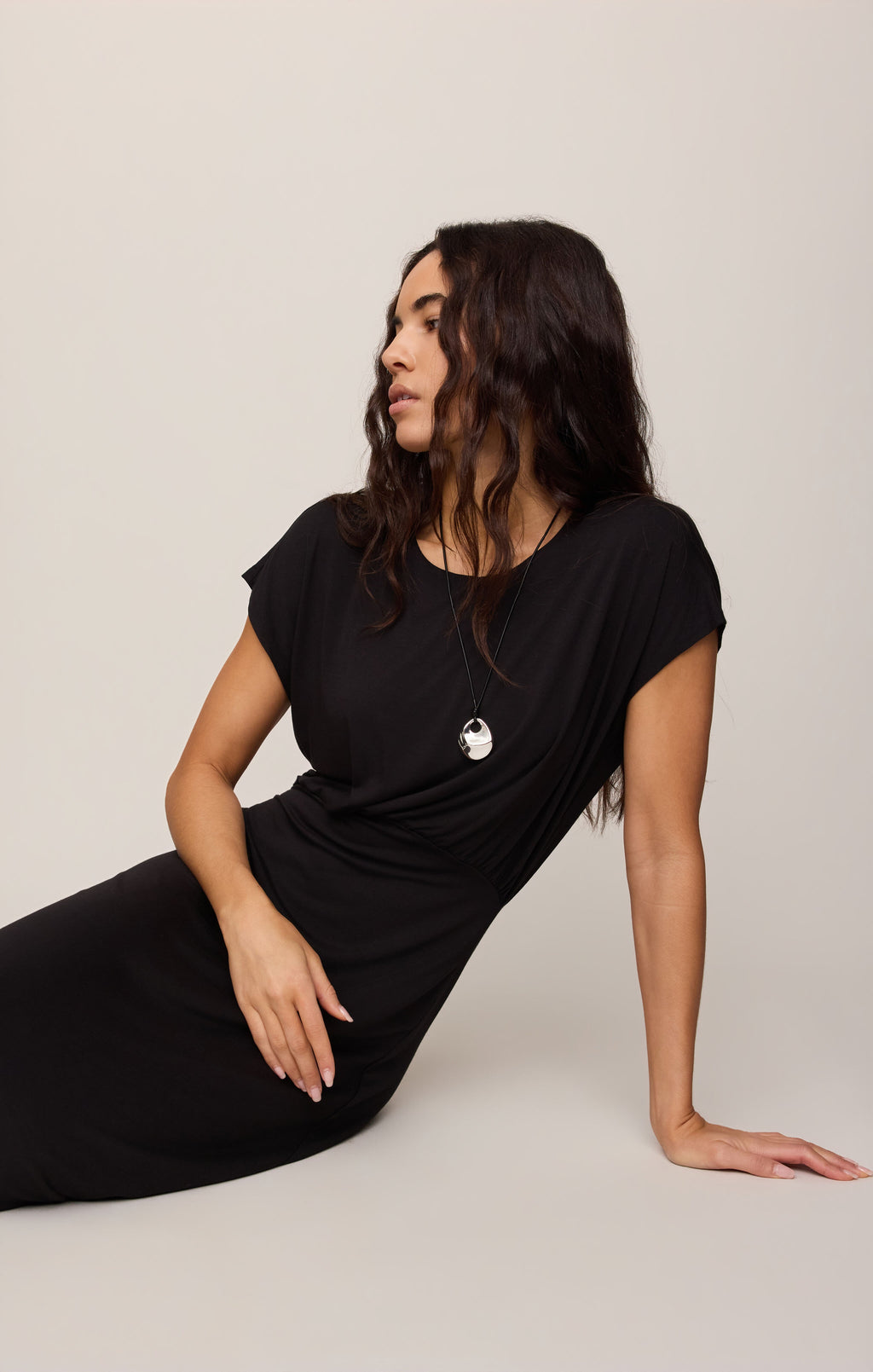 Anika Jersey Midi Dress