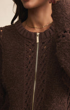 Sundance Zip-Up Sweater Jacket