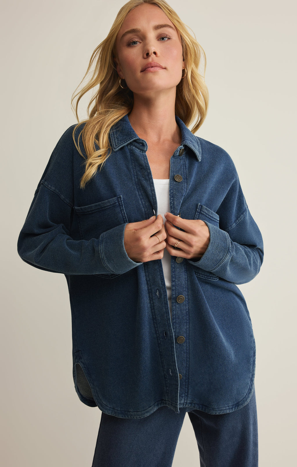 All Day Knit Denim Jacket