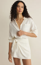 Lorna Linen Mini Skirt
