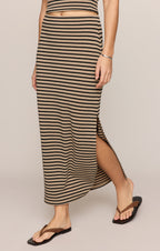 Ainslie Stripe Midi Skirt