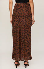 Europa Leopard Maxi Skirt