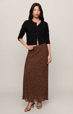Europa Leopard Maxi Skirt