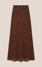 Europa Leopard Maxi Skirt