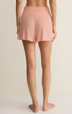 Dawn Smocked Silky Rib Short