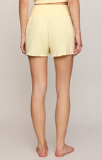 Dawn Smocked Silky Rib Short