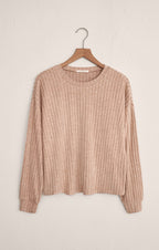Daydream Silky Rib Long Sleeve Top