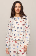 Varsity Silky Jersey Top
