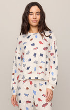 Varsity Silky Jersey Top