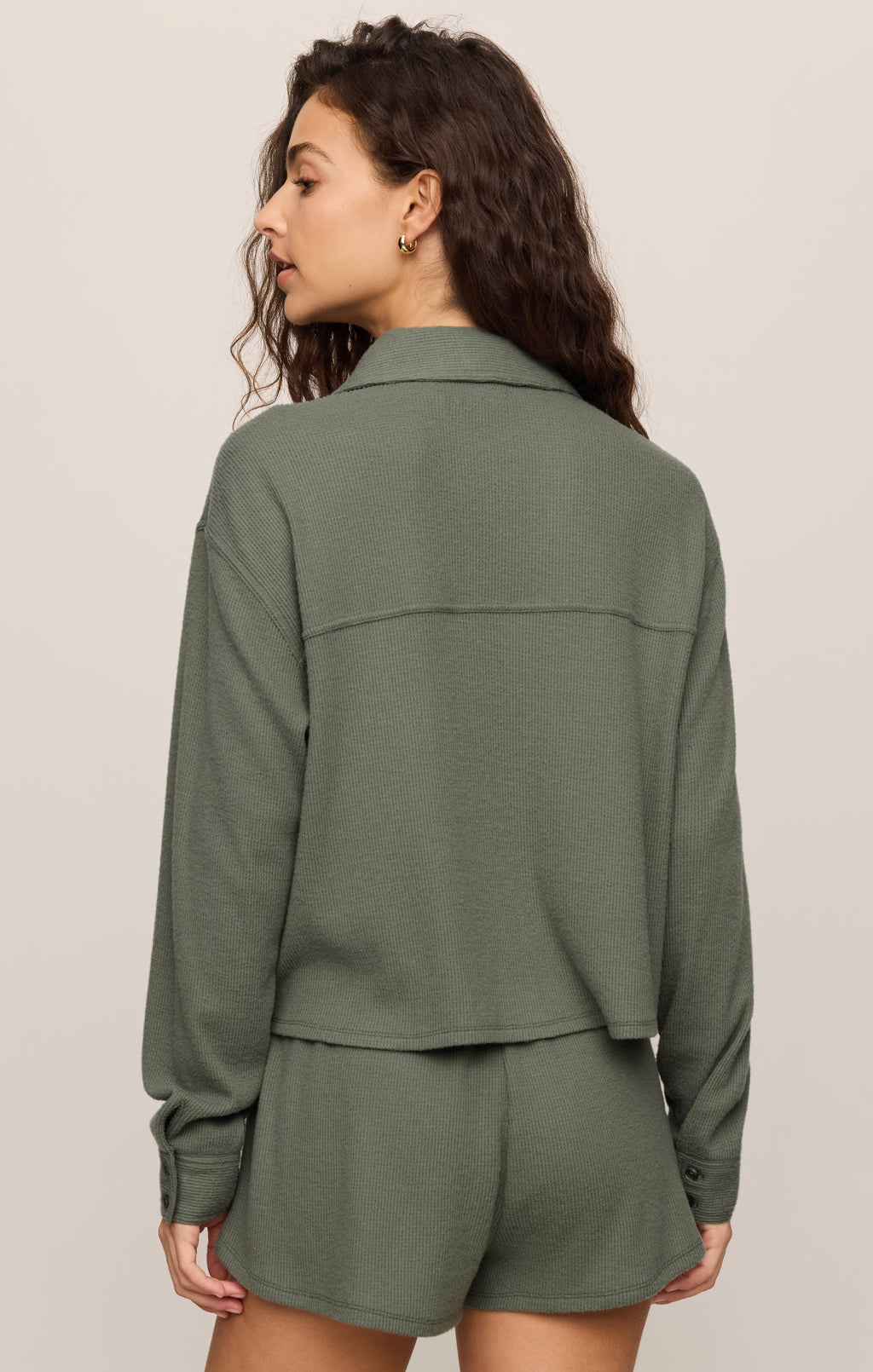 Waffle Brushed Thermal Shirt