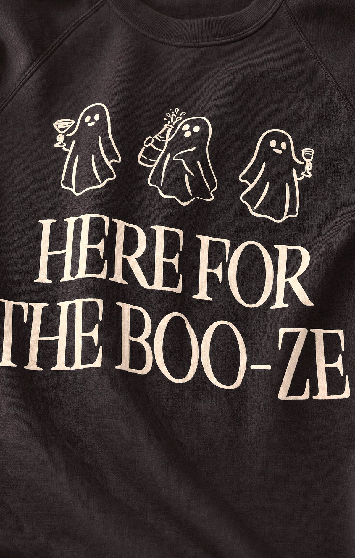 Booze Graphic Sweatshirt