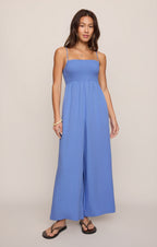 Beachside Smocked Jumpsuit