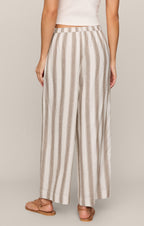 The Perfect Linen Striped Pant