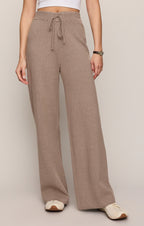 Take It Easy Wide Leg Sweater Pant
