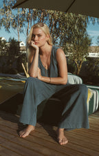 Sloane V-Neck Cotton Jersey Tank