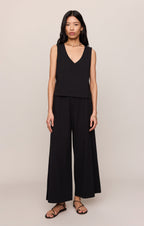 Sloane V-Neck Cotton Jersey Tank