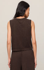 Sloane Cotton Jersey Tank