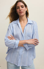 The Perfect Linen Striped Top