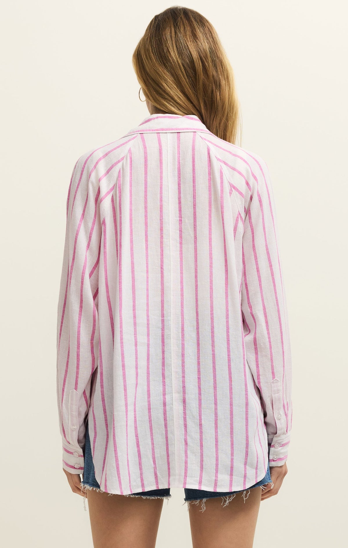 The Perfect Linen Striped Top
