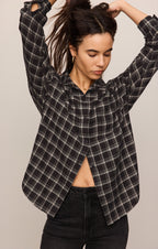 River Plaid Button Up