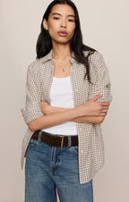 River Plaid Button Up