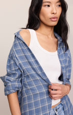 River Plaid Button Up