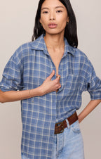 River Plaid Button Up
