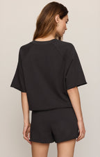 Short Sleeve Raglan Sweatshirt