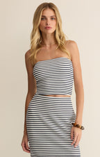 Caffari Stripe Tube Top Tank