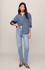 The Perfect Twill Button Up