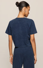 Stellan Jersey Denim Tee