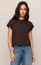 Marika Lace Trim Muscle Tee