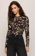 Onyx Freya Floral Long Sleeve Top