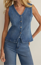 Porto Denim Tank Vest