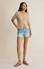 Adria Pointelle Cardigan