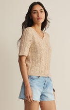 Adria Pointelle Cardigan