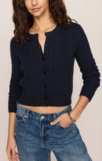 Cera Cable Long Sleeve Cardigan
